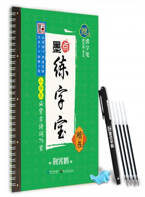 荊霄鵬墨點(diǎn)練字寶小學(xué)生必背古詩詞75首楷書