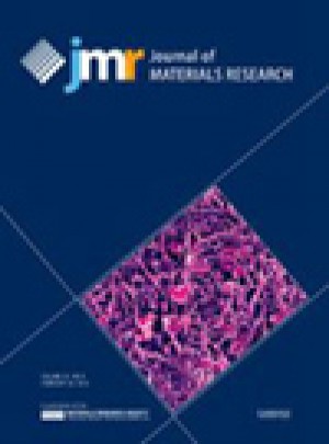 Journal Of Materials Research