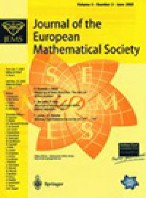 Journal Of The European Mathematical Society