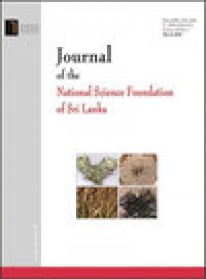 Journal Of The National Science Foundation Of Sri Lanka