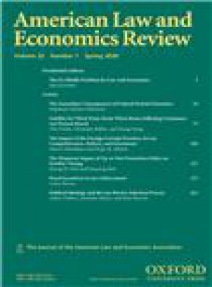 American Law And Economics Review