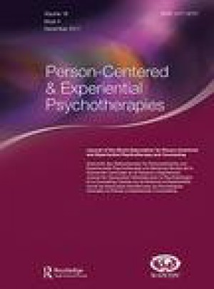 Person-centered And Experiential Psychotherapies